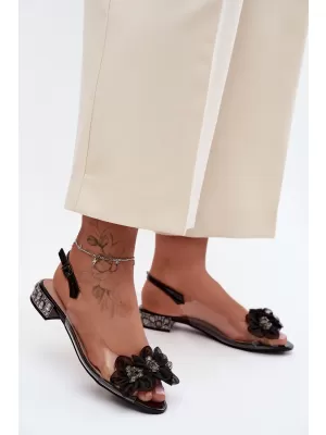 Dámské sandály D&A MR61-9006 BLACK