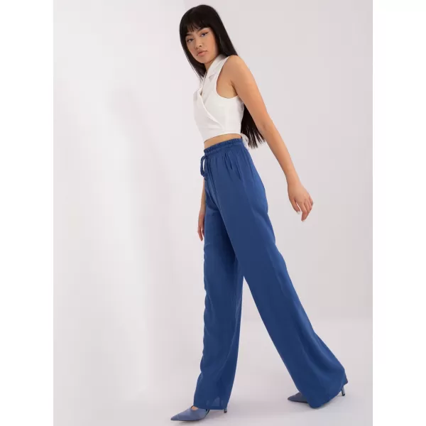  Dámské kalhoty LAKERTA LK-SP-509331.25 DARK BLUE 