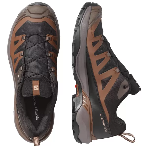  Pánské boty SALOMON X ULTRA 360 GORE-TEX L45473300 BLACK/DARK GULL GRAY/DARK EARTH 