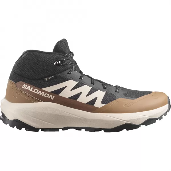  Pánské boty SALOMON OUTSCAPE MID GTX L45410800 BLACK/RAINY DAY/COYOTE BROWN 
