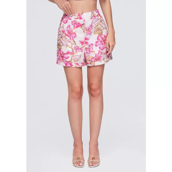  Dámské kraťasy OMBRE OW-ST-E0028 PINK 
