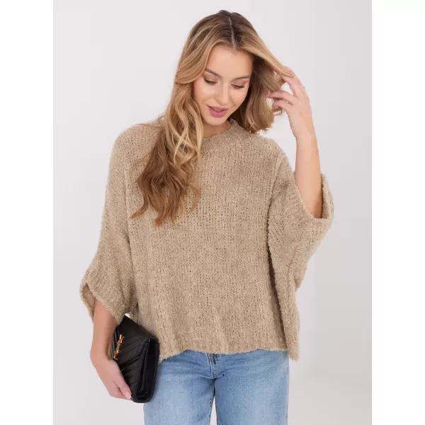  Dámský svetr FACTORY PRICE CH-SW-72996.26 BEIGE 