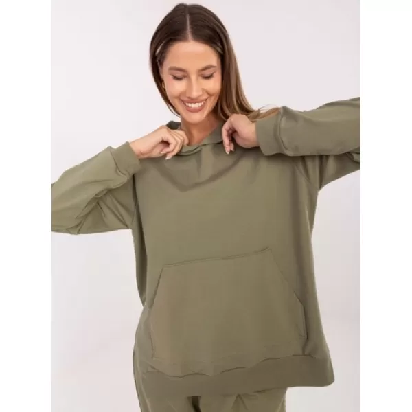  Dámská mikina RELEVANCE RV-BL-A168.18 KHAKI 