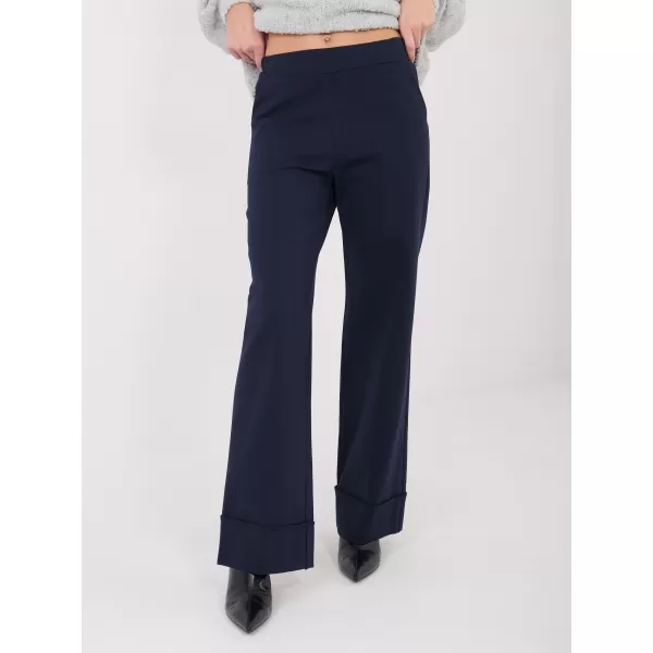  Dámské kalhoty RUE PARIS IT-SP-FL9877.64 NAVY 