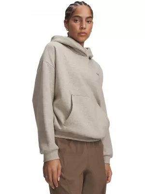 Dámská mikina UNDER ARMOUR ICON FLEECE HOODIE 6013544-204 HNĚDÁ