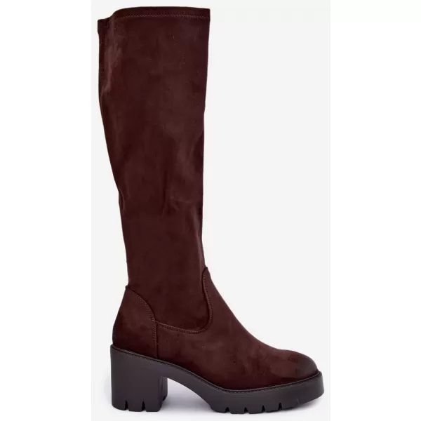  Dámské kozačky VINCEZA 58332 CHOCOLATE 