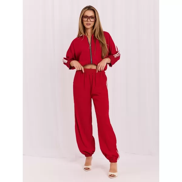  Dámský komplet ITALY MODA MI-KMPL-K7173M.95 RED 