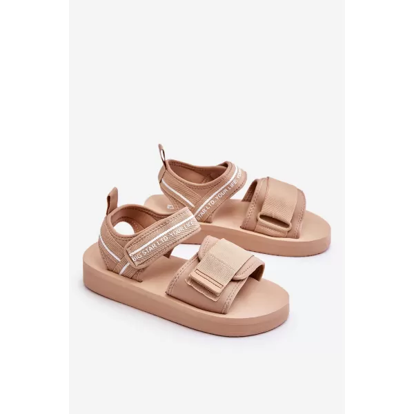  Dámské sandály BIG STAR SHOES LL274787 BEIGE 