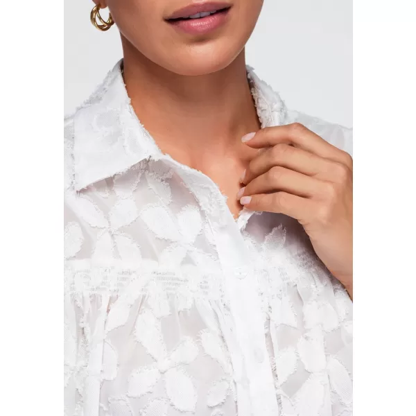  Dámská košile OMBRE OW-SH-E0074 BEIGE 