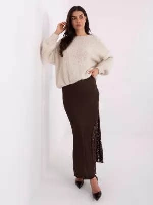 Dámský svetr ITALY MODA IT-SW-72806.75 LIGHT BEIGE