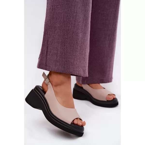  Dámské sandály VINCEZA 66936 BEIGE 