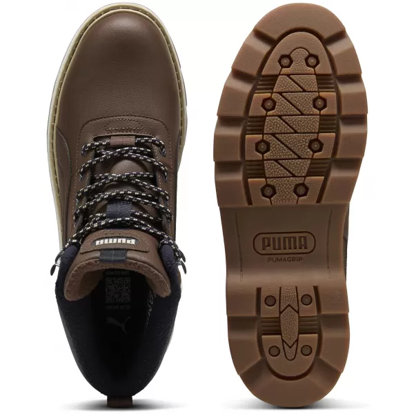  Boty PUMA DESIERTO V3 PURETEX 39392805 CHESTNUT BROWN/CHESTNUT BROWN/NEW NAVY 