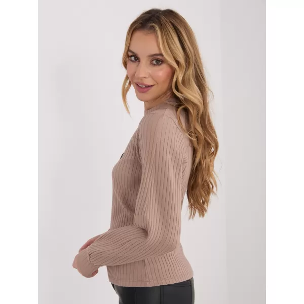  Dámská halenka RUE PARIS RV-BZ-A1051.96 DARK BEIGE 