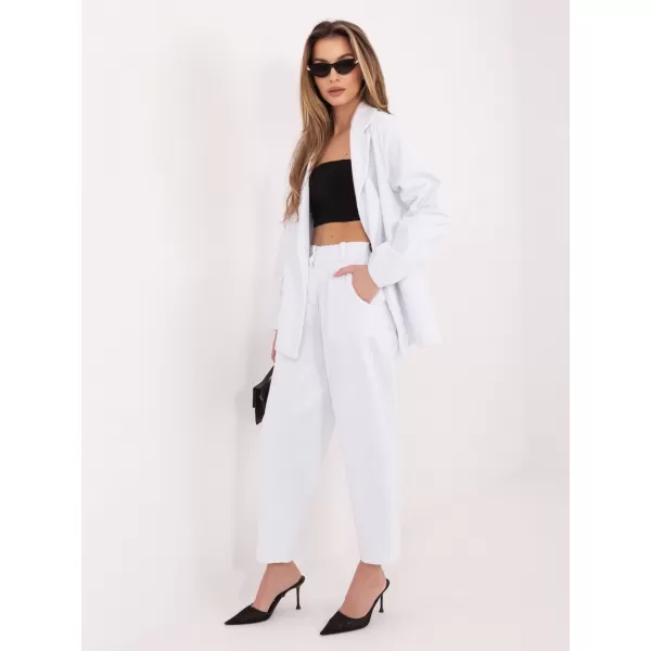  Dámské kalhoty RUE PARIS IT-SP-FL8916.13 WHITE 