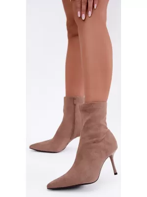 Dámské kotníkové boty BOTO MM-42 BEIGE