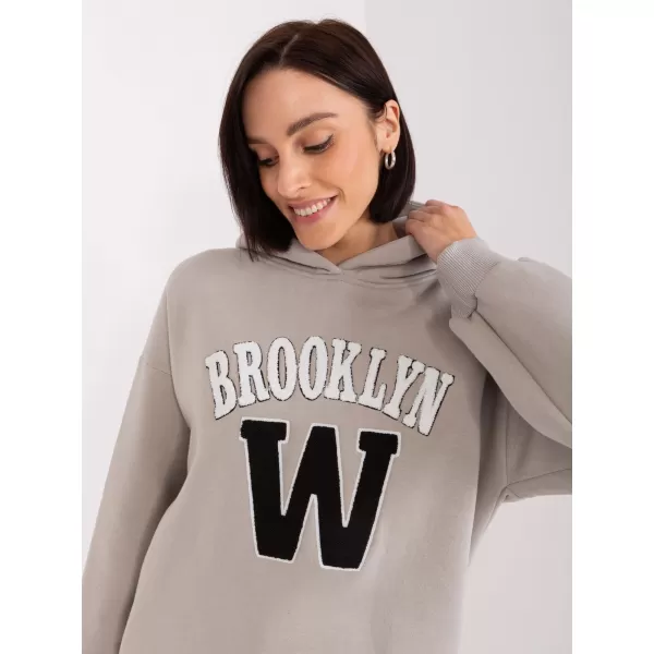  Dámská mikina MY RED LIPS EM-BL-656-3.99P GRAY 