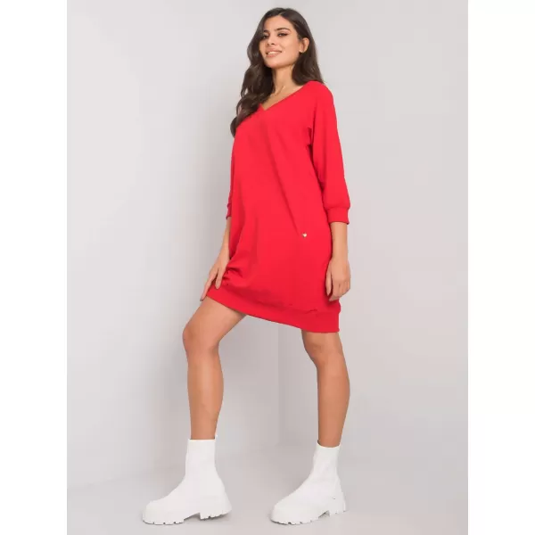  Dámské šaty BASIC FEEL GOOD RV-SK-7203.35P RED 