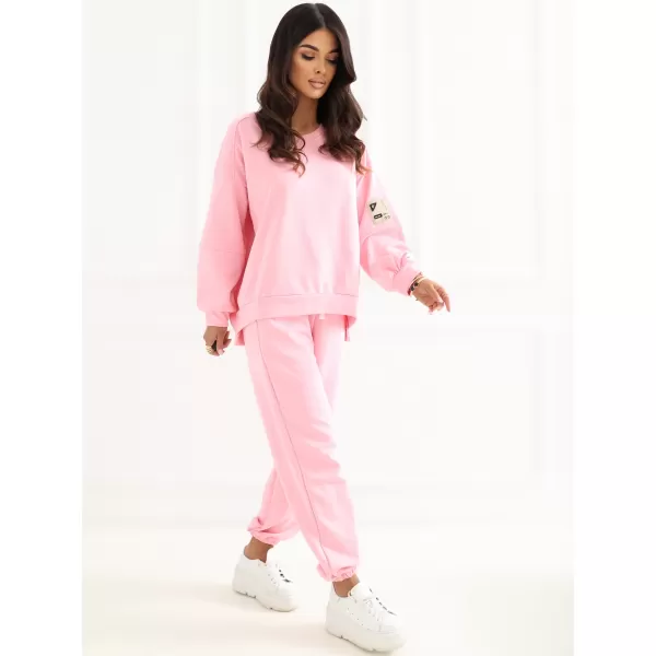  Dámský komplet RUE PARIS RV-KMPL-A1279.85 BRIGHT PINK 