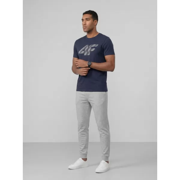  Pánské triko 4F 4FWMM00TTSHM3342 NAVY 