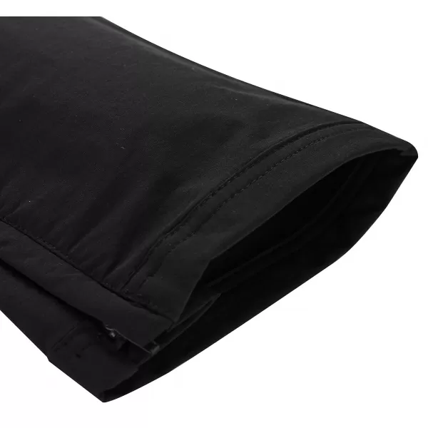  Dámské softshellové kalhoty ALPINE PRO AKANA 3 BLACK 