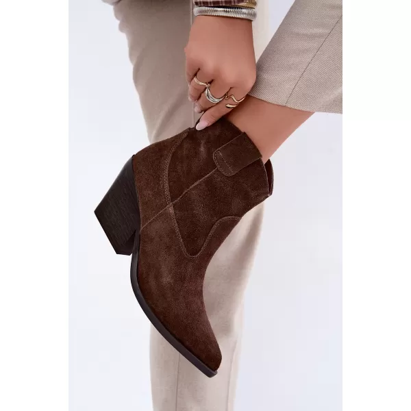  Dámské kovbojky BOTO 5078 BROWN 