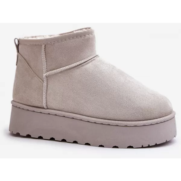  Dámské sněhule BOTO 20216-4E LIGHT GREY 