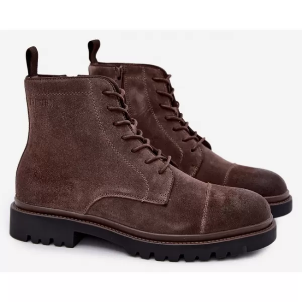  Pánské kotníkové boty BIG STAR SHOES UU174220 BLACK 