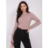 Dámská halenka RUE PARIS RV-BZ-A1052.00 DARK BEIGE