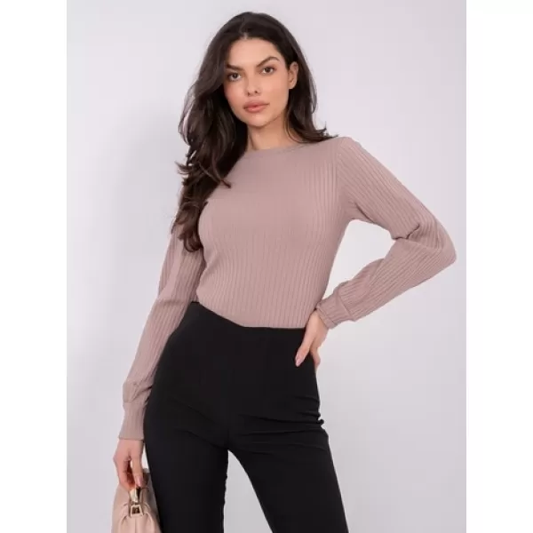  Dámská halenka RUE PARIS RV-BZ-A1052.00 DARK BEIGE 