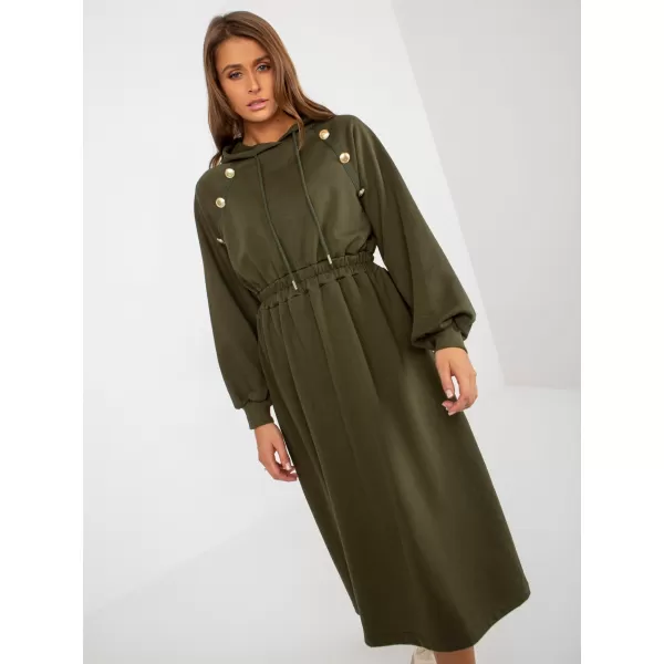  Dámské šaty RELEVANCE RV-SK-8336.12P KHAKI 