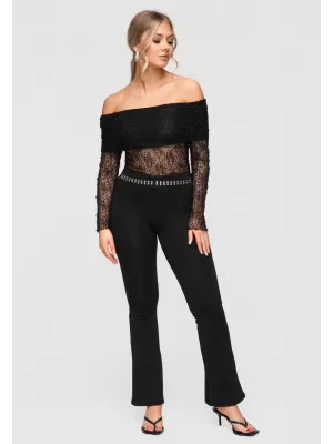 Dámská blůza LARICA OW-TS-E0038 BLACK