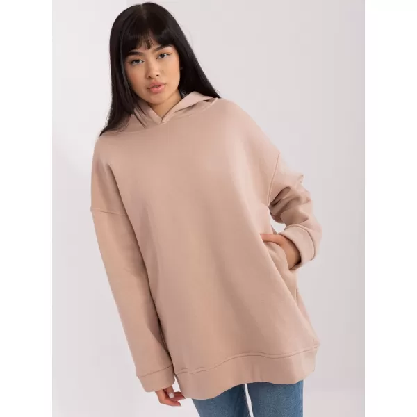  Dámská mikina BASIC FEEL GOOD RV-BL-8042.00P DARK BEIGE 