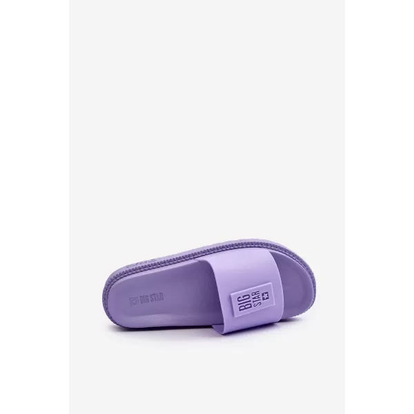  Dámské pantofle BIG STAR SHOES LL274426 VIOLET 