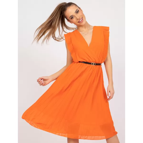  Dámské šaty ITALY MODA DHJ-SK-N13198-1.22 ORANGE 