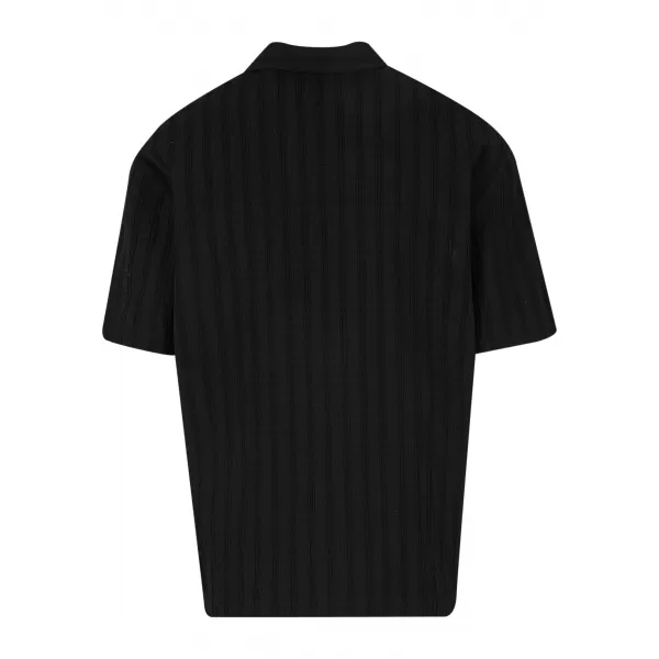  Pánská košile URBAN CLASSICS TB8217-00007 BLACK 
