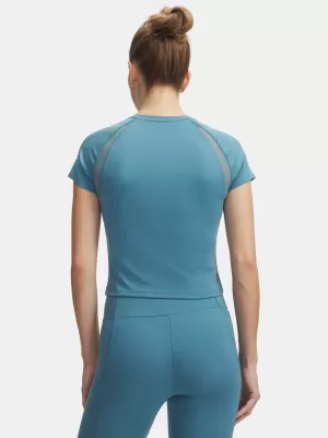 Dámské triko UNDER ARMOUR MOTION MESH SS 6011045-466 MODRÁ
