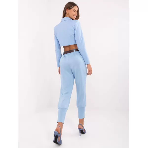  Dámské kalhoty ITALY MODA DHJ-SP-20316.87 LIGHT BLUE 