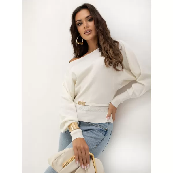  Dámský svetr ITALY MODA IR-SW-3202.98 ECRU 