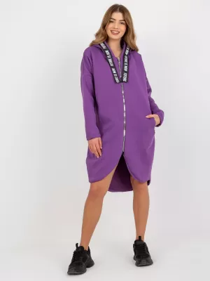 Dámská mikina RELEVANCE RV-BL-6683.00P DARK PURPLE