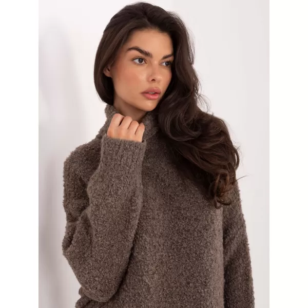  Dámský svetr FACTORY PRICE CH-SW-72993.25 DARK BEIGE 