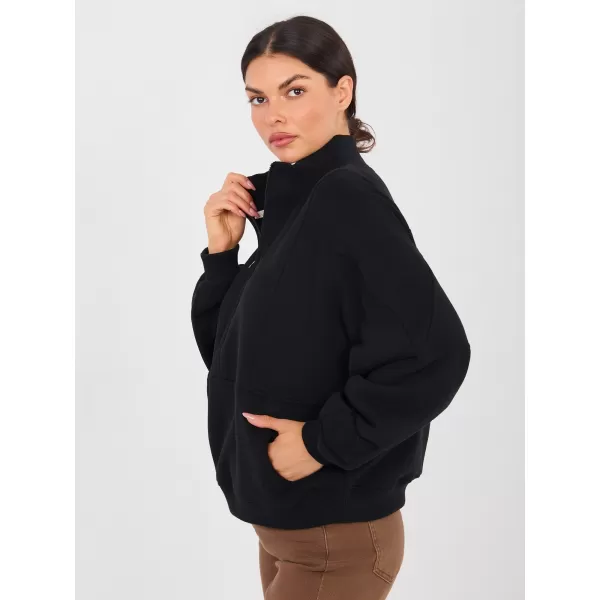  Dámská mikina FACTORY PRICE NS-BL-NS2579.18 BLACK 