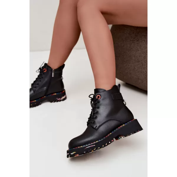  Dámské boty ARTIKER 55C0509 BLACK 