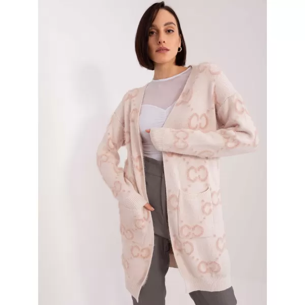  Dámský svetr WOOL FASHION ITALIA AT-SW-23401-A.86 BRIGHT PINK 