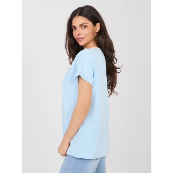  Dámské triko RELEVANCE RV-BZ-A1174.91 LIGHT BLUE 