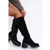 Dámské kozačky VINCEZA 67056 BLACK