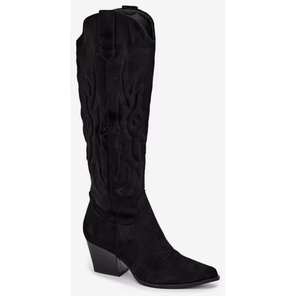  Dámské kozačky BOTO 9697A-1 BLACK 