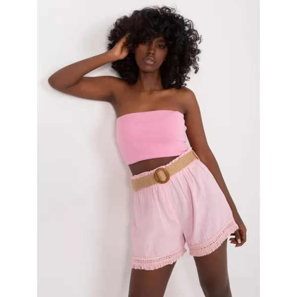  Dámské kraťasy ITALY MODA DHJ-SN-5536.34X BRIGHT PINK 