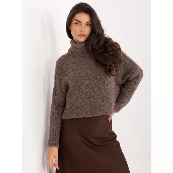  Dámský svetr FACTORY PRICE CH-SW-72993.25 DARK BEIGE 