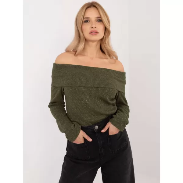  Dámský svetr ITALY MODA DHJ-SW-A2449.33 KHAKI 