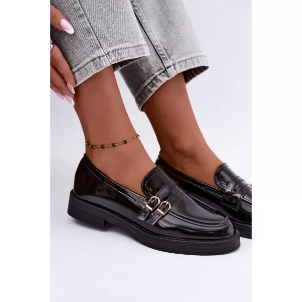  Dámské mokasíny BOTO D-325 BLACK 